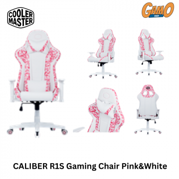 Cooler Master Caliber R1S Gaming Chair Series-ชมพู