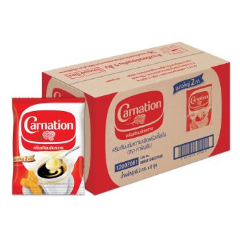 Carnation คาร์เนชั่น ครีมเทียมข้นหวาน ขนาด 2 กก. 8 ถุง