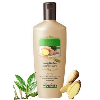 ขิงเพียว KEING PURE แชมพู สูตรสำหรับผมยาว 300 มล.